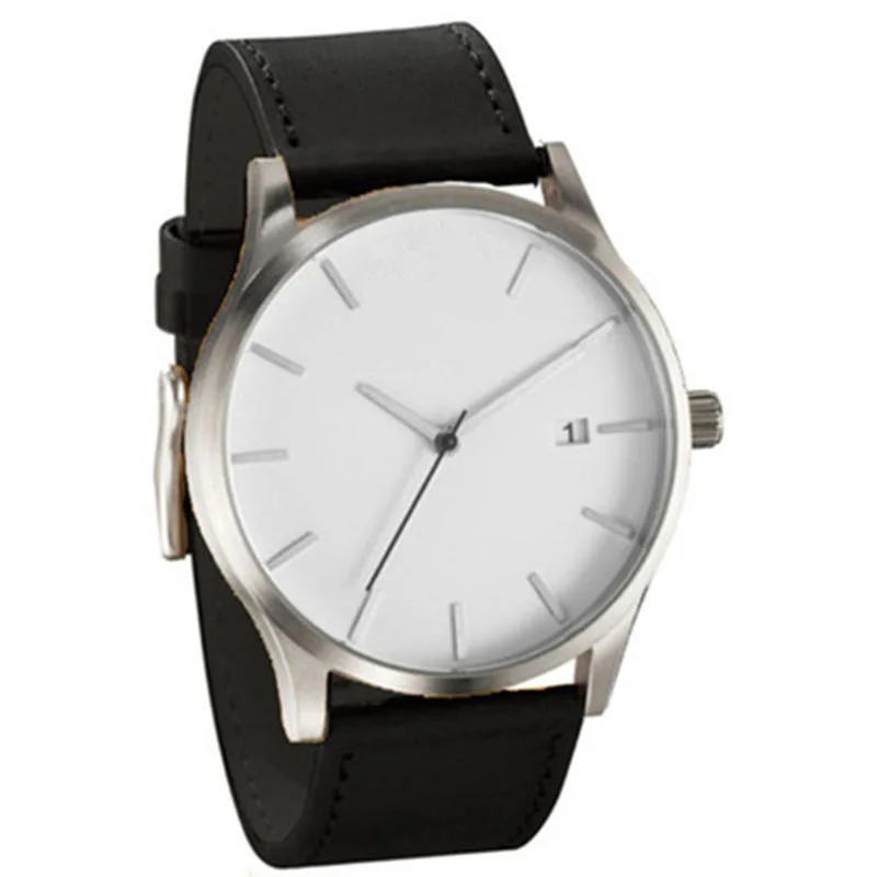 

Мужские кварцевые часы в скандинавском стиле с большим циферблатом, 2021