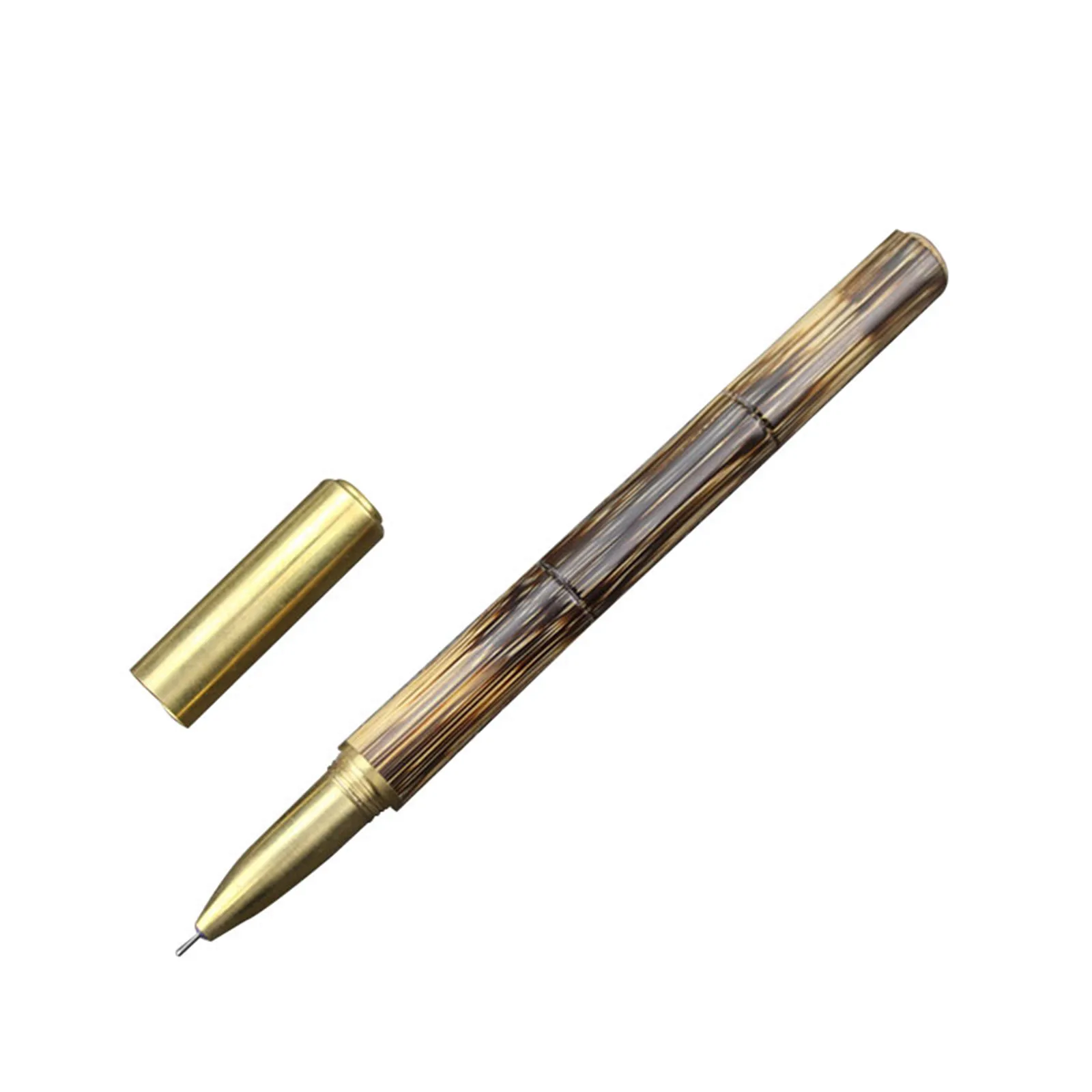 

Bamboo Ballpoint Pen Fine Point 0.5mm with Refill for School Office Business Handwriting 2021