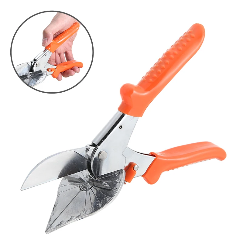 

45-135 Degree Angle Scissors Stainless Steel Scissors Angle Cutter Mitre Slot Cutter Hand Shears Tool