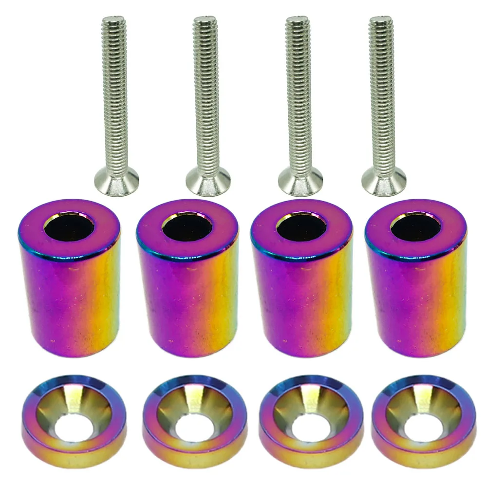 Универсальный гоночный алюминиевый 1 дюйм комплект распорки для вентиляционных