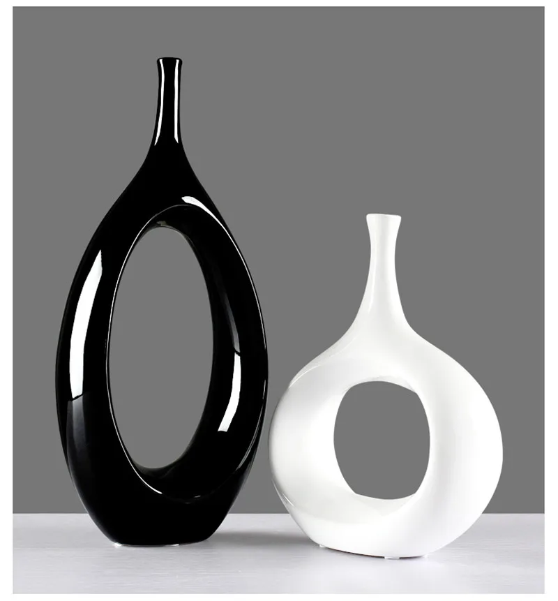 Современная Минималистичная керамическая ваза ручной работы керамические