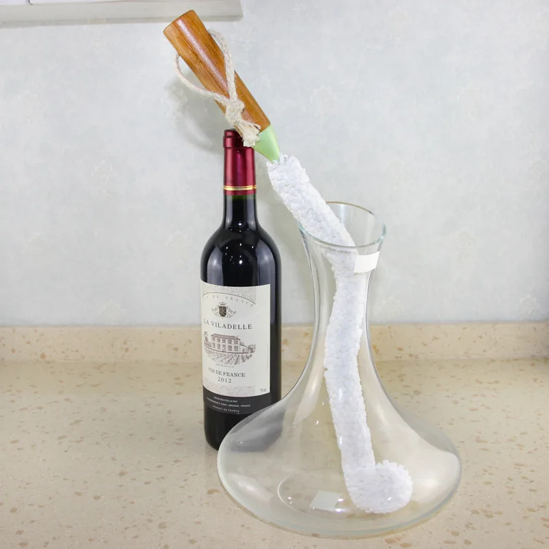 

Kitchen Supplies Cup Brush Kitchen Cleaning Tools Long Handle Drink Wineglass Bottle Glass Cup Washing Cleaning Sponge Brushes