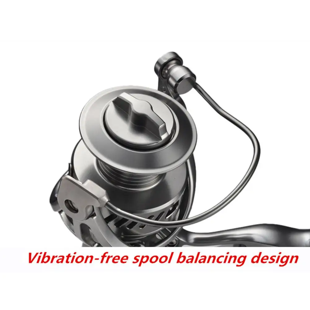 

Professional Full Metal Stainess Steel Baitcasting Fishing Reel 5.5:1 Speed Ratio 10BB+1RB Bearing Spinning Boat Fishing Wheel