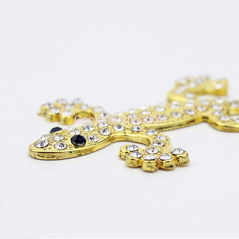 3D Мозаика Lmitation Алмазная Ящерица Геккон Автомобильная наклейка украшение значок