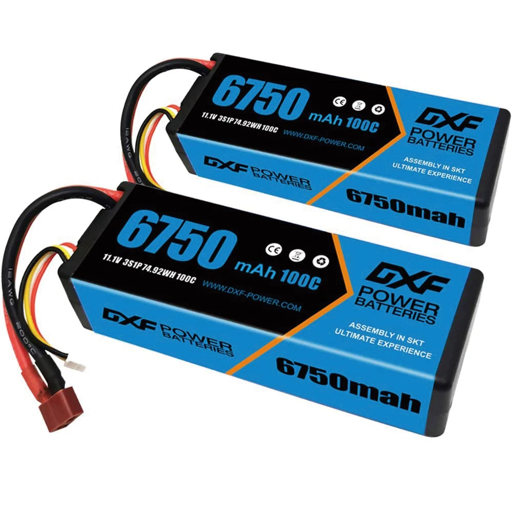 dxf 2 шт 3s 4s 111 v 148 v 6750 мач 6400 мач 7500 мач 6700 мач 5 мм