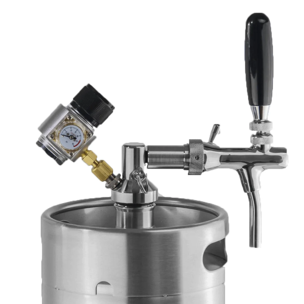 Ремесло 2L/3.6L/4L/5L/10L мини бочонок из нержавеющей стали Ручка и портативный Ворчун co2