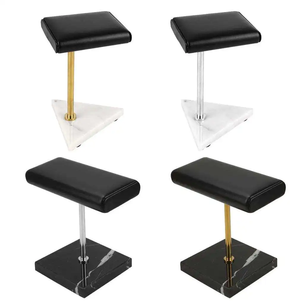 

Stable Marble & PU Leather Watch Holder Display Stand for Showcase
