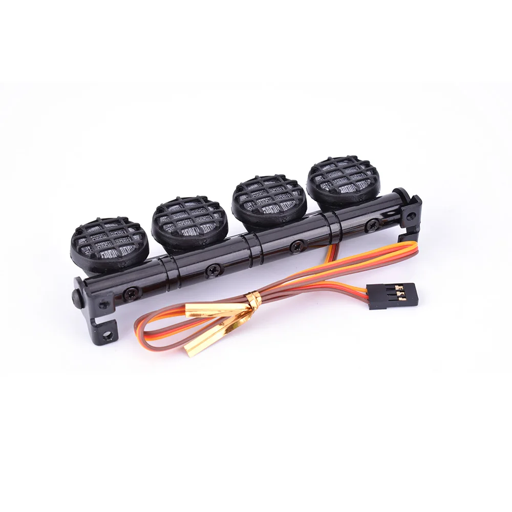 AUSTAR AX 506W яркий светодиодный светильник на крыше 4 Точечный s для 1/10 1/8 RC Car HSP TAMIYA CC01