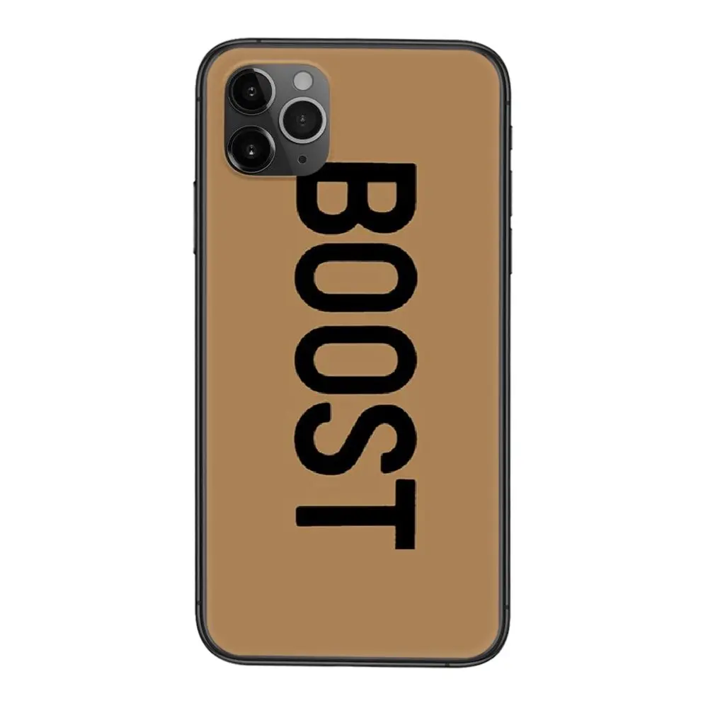 Черный Задний силиконовый чехол Kanye Boost 350 500 700 подходит для Redmi K40 9C Nfc 9A 8A 7A K30S K30 Pro