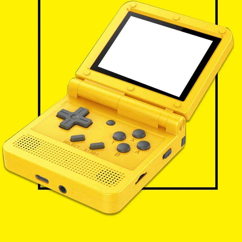 Мини Ретро 64 бит система открытия исходного кода портативная 3 дюйма IPS Sn Flip 3D