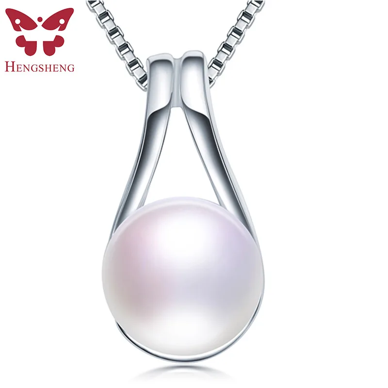 Fine natural pearl pendant necklace water drop necklace& amp,pendants for women fashion jewelry