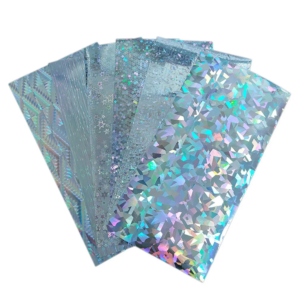 

10pcs 20x10cm Flasher/Lure Reflective Holographic Lure Stickers Fishing Lure Tape DIY Lure Bait Sequin Rainbow Laser Sticker