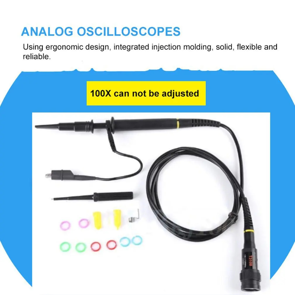 Hantek T3100 100:1 High Voltage Oscilloscope Probe 100MHz 2500V BNC Interface Osciloscopio Test Probes | Инструменты