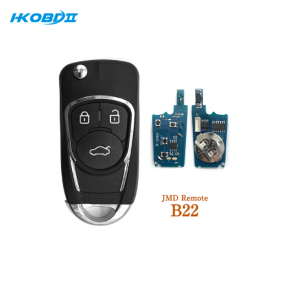 JMD B22 HKOBDII Многофункциональный JMD дистанционный Автомобильный ключ с супер красным чипом DS стиль для удобного ребенка 2 ключа программист - Цвет: JMD B22