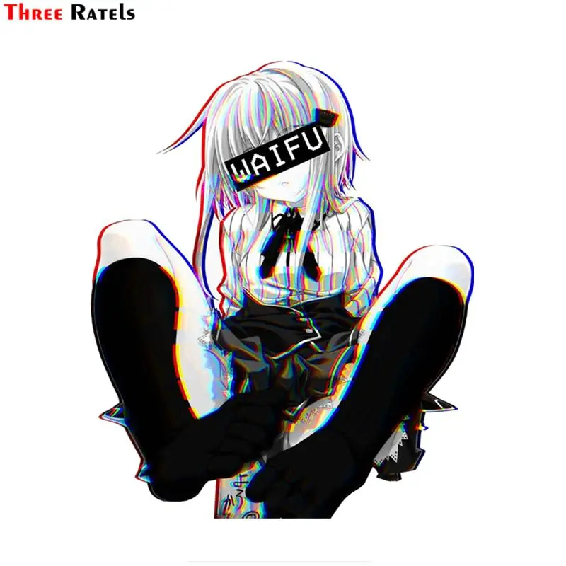 Three Ratels FC503 Koneko Waifu сексуальные аниме девушки обнаженные автомобильные наклейки