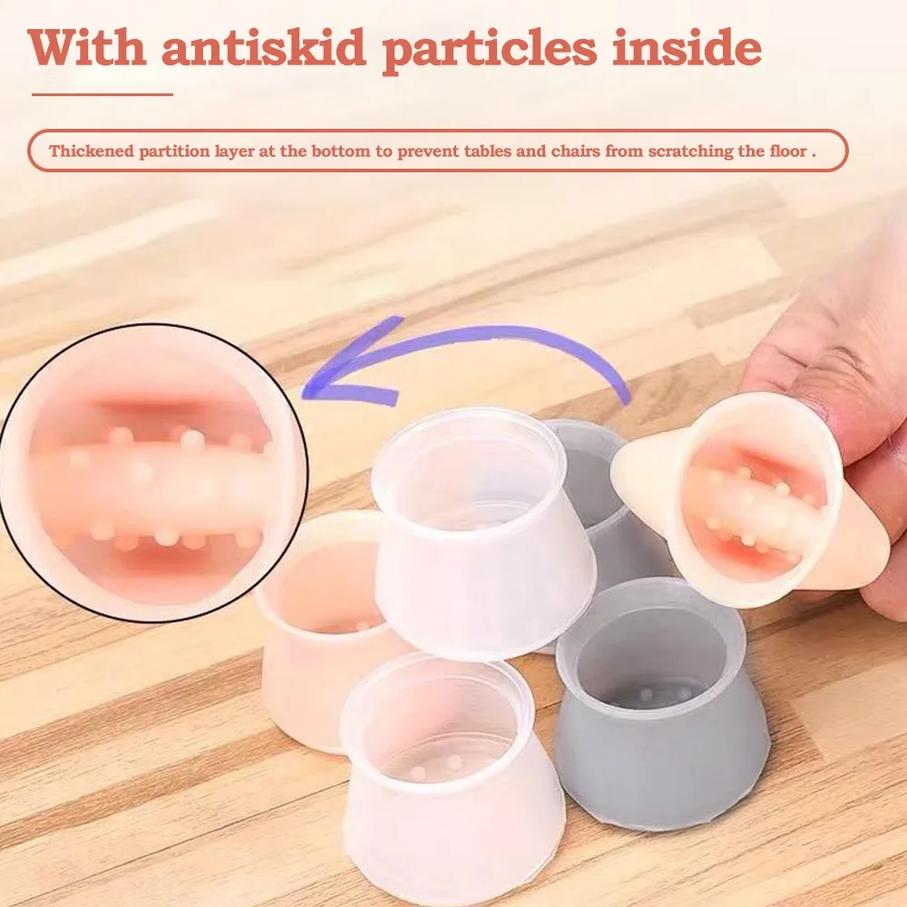 Силиконовые стул чайный столик закрывающий стопы мебель протектор для ног: