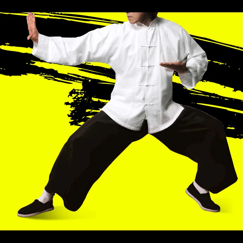 Высококачественная Китайская одежда в стиле крыла Чуна мужские комплекты боевых