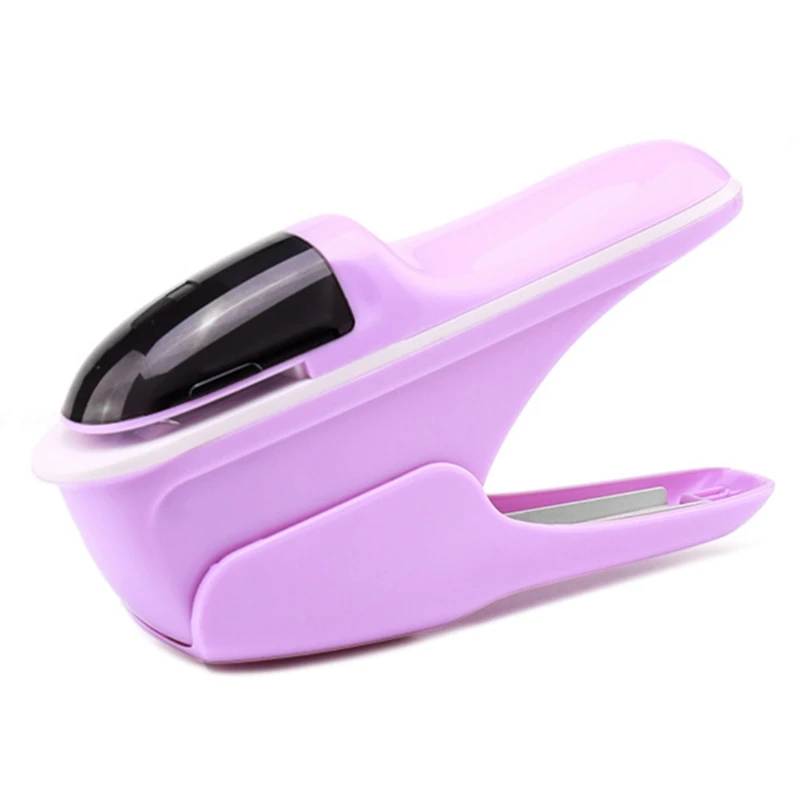 

No Staples Nail Free Stapler Mini Cute Paper Book Binding Stapling Machine Stapleless Staplers Stationery H9EB