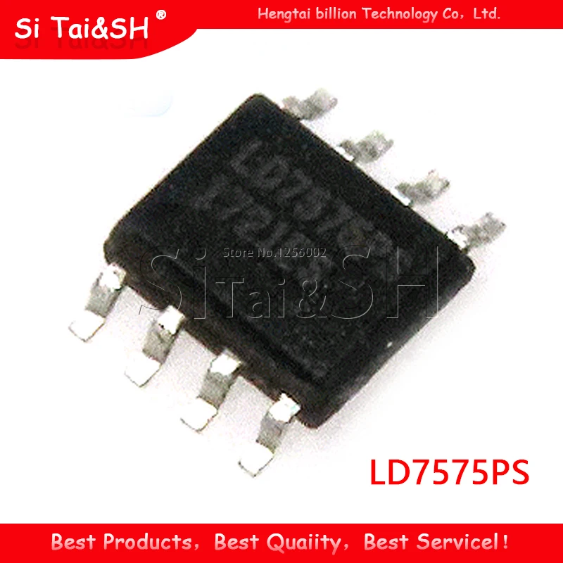 10 шт. LD7575PS LD7575 SOP 8 7575PS новый оригинальный|integrated circuit|circuit integre |