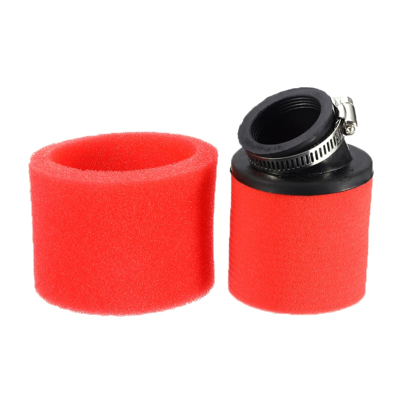 Красный воздушный фильтр 38 мм очиститель капсул для квадроцикла грязевого