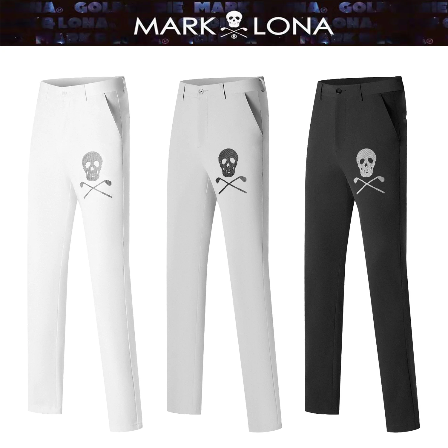 

Men Golf Trousers Spring 2022 New Sports Quick Dry Pants Elastic Waist Thin Pants For Summer