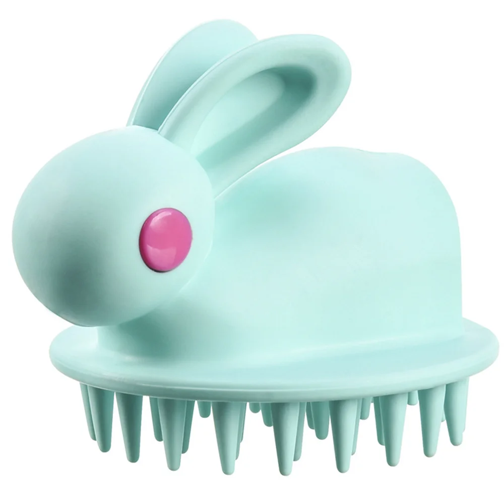 

Rabbit Shampoo Comb Hair Scalp Massage Brush Bath Shower Spa Accessories Soft Width Tooth Comb Portable Hair Brush