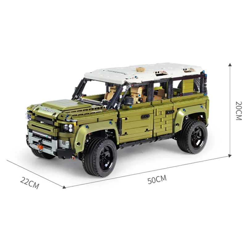 Mould King 2668pcs 13175 Land Car Rover Technic Off-road Vehicle MOC Model Educational Building Blocks Kids Toys Christmas Gifts | Игрушки и
