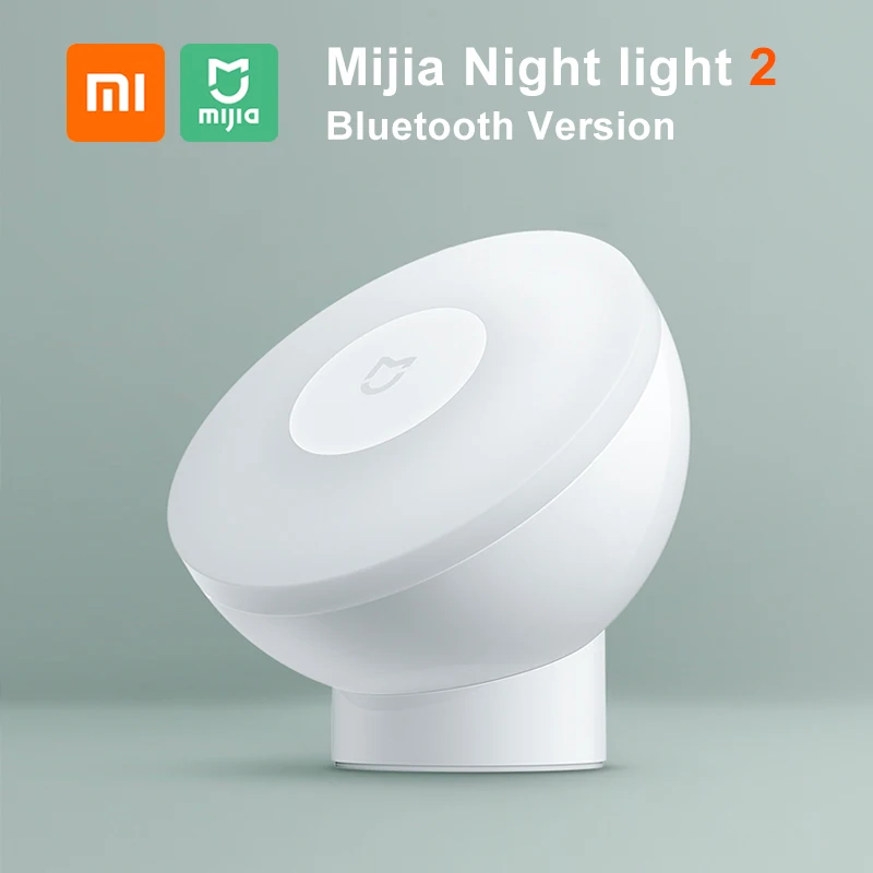 Оригинальный ночной Светильник Xiaomi Mijia 2 версия Bluetooth Магнитная притягательная