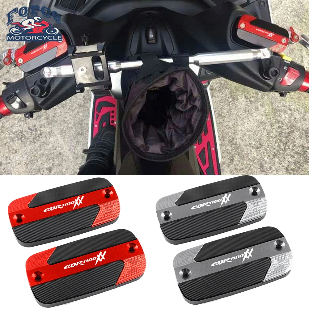 

For CBR 1100XX CBR1100XX CBR1100 1997-2004 Motorcycle CNC Aluminum Front Brake Master Cylinder Fluid Reservoir Cover