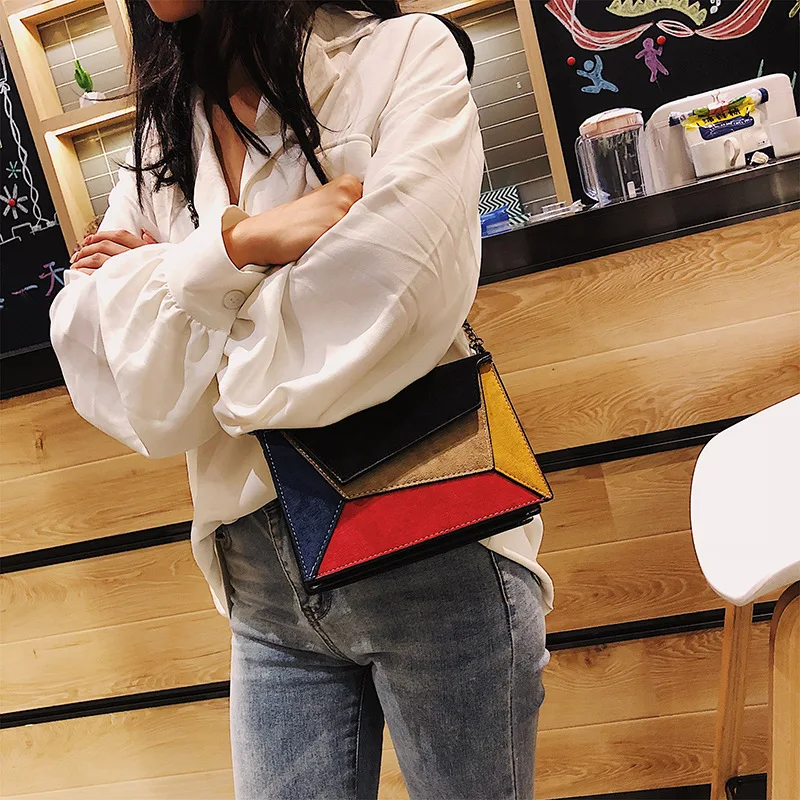 

2020 Top Limited Shoulder Bags Retro Matte Crossbody Bags For Women Messenger Chain Strap Shoulder Bag Small Flap Criss-cross