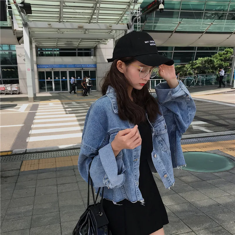 Новая стильная короткая ковбойская куртка для женщин | Женская одежда