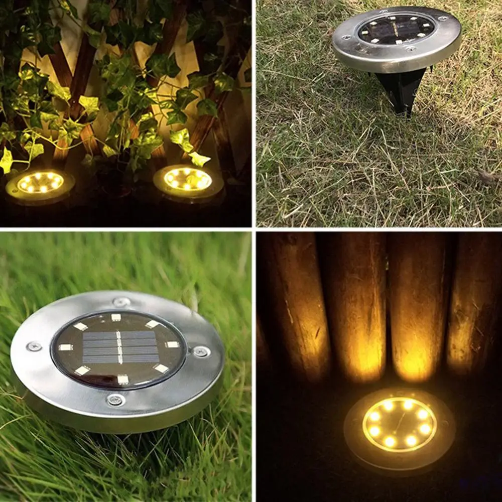 

Светодиодный светильник на солнечной батарее, 4/8/10 светодиосветодиодный