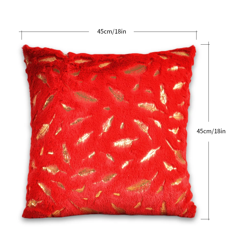 Однотонная Подушка наволочка для дома синяя подушка | Дом и сад