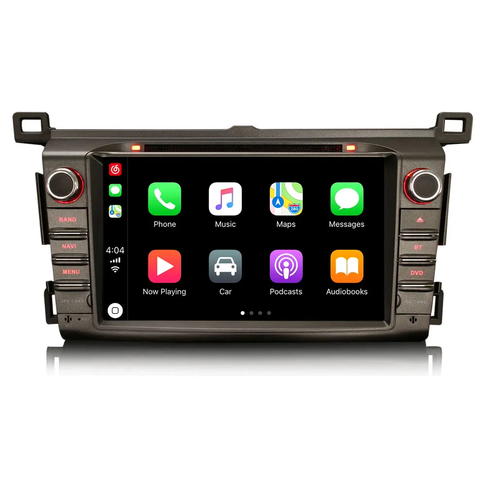 Автомобильный мультимедийный плеер CarExc Android 9 0 с CarPlay для Toyota RAV4 2012 2016 Авторадио GPS