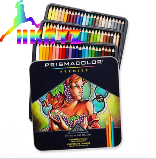 

PRISMACOLOR Art Oily Colored Pencils 24 48 72 132 colors Colored Pencils for Artist Sketch