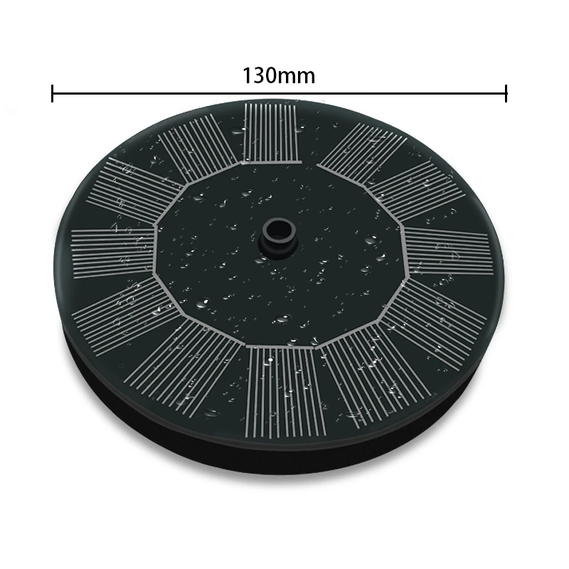 Мини Солнечный водяной фонтан насос плавающая птица ванна Бесщеточный для сада