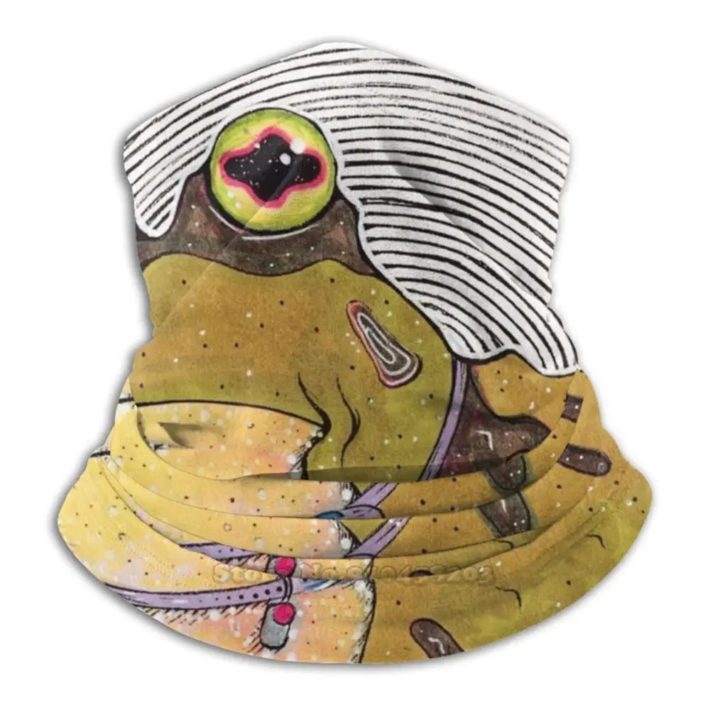 

" Hypnoadic " Scarf Bandana Neck Warmer Headband Cycling Mask Hypnotoad Toad