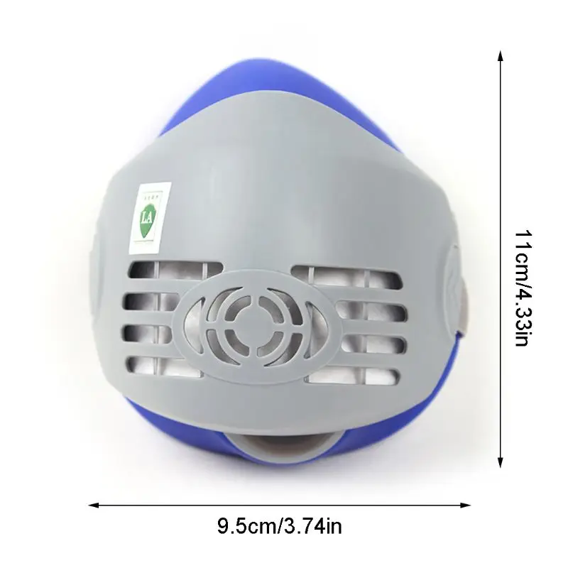 

Painting Dust Mask High Quality Protection Gas Mask Anti-fog Haze Industrial Dust Woodworking Polishing Mask Respirator 2020