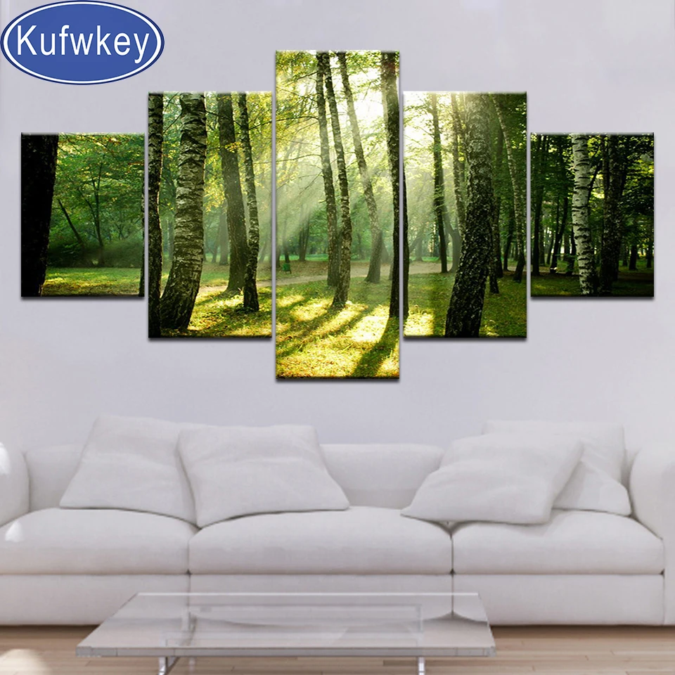 

5 шт., алмазная вышивка «Солнечный свет»