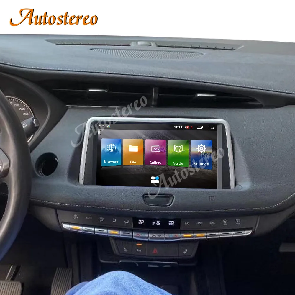 저렴한 캐딜락 XT4 안드로이드 10 128G 무선 Carplay 자동차 GPS 네비게이션 자동 Headunit 멀티미디어 플레이어 라디오 테이프 레코더 스테레오