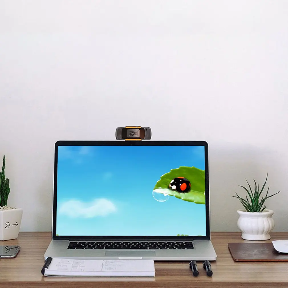 

2021 NEW Webcam 720P Computer Rotatable 2.0 HD USB PC Laptop Camera Video Recording Built-in microphone Free Drive Webcam