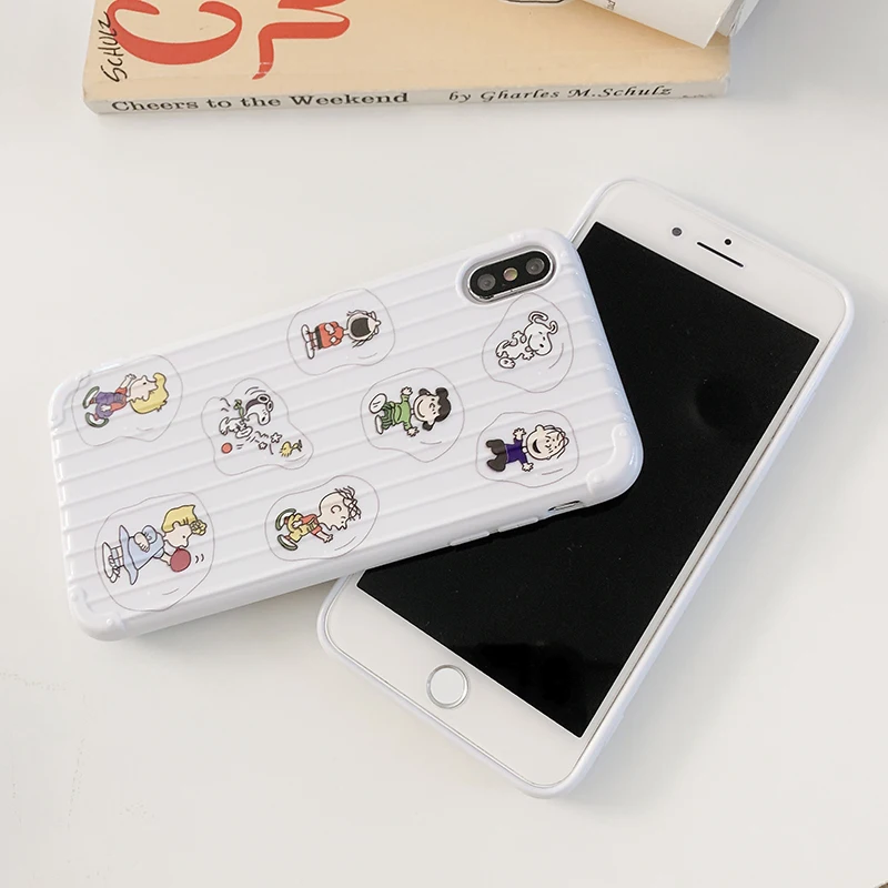 Чехлы для телефонов с изображением мультяшного динозавра для iPhone X 7 8 6 6S Plus 3D полосатая мягкая задняя крышка из ТПУ для iPhone XS Max XR чехол Coque