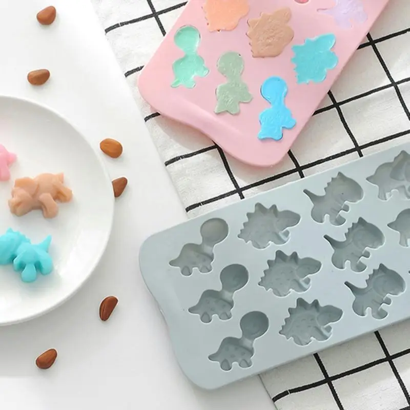 Силиконовая форма динозавр для шоколада мороженого торта | Дом и сад