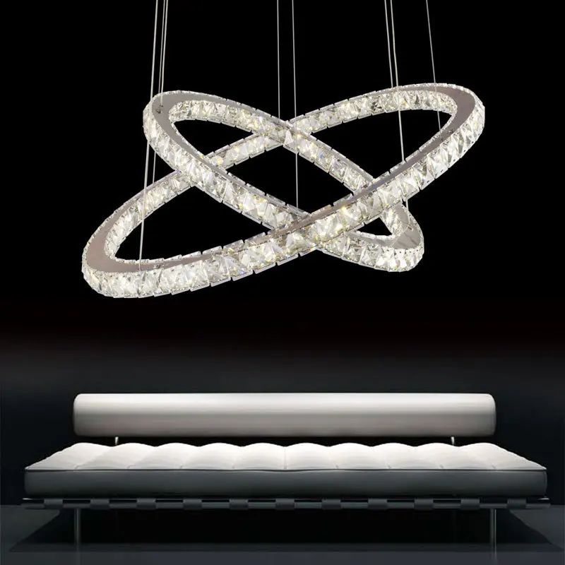 Креативная светодиодный ная светодиодная хрустальная люстра для кафе гостиной