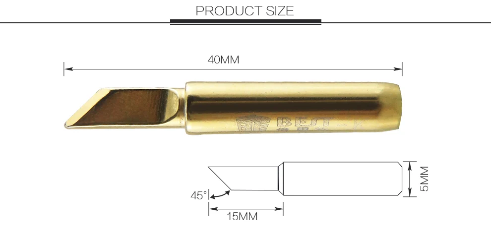 _ Безсвинцовый железный наконечник типа паяльника для 936 SAIKE AOYUE KADA BEST 900M