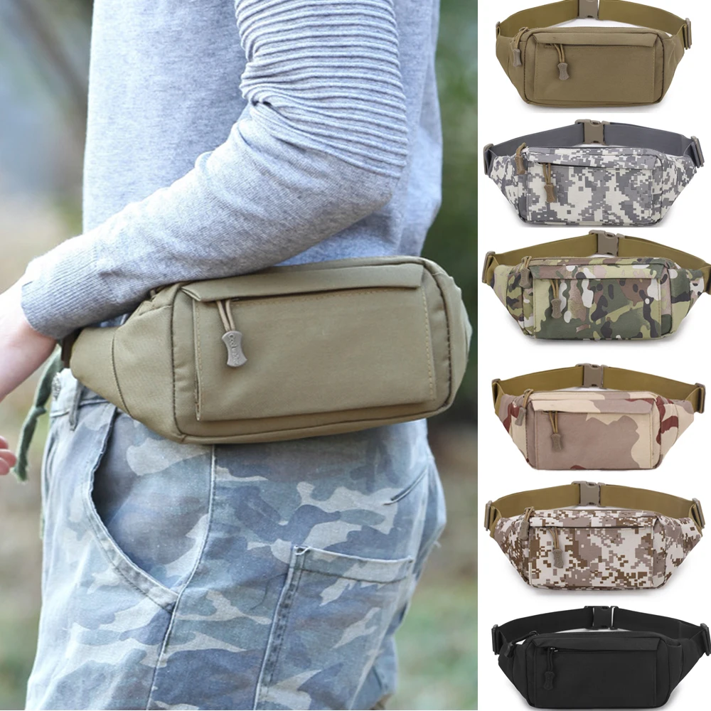 

Fanny Pack Outdoor Travel Waist Bag Running Casual Belt Bags Purse Handbag Portable Money Test Pockets Waist Packs Belt Bag