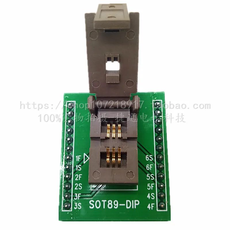 

Sot89-6 / Dip 5L 3L Aging Test Seat Gold Plated Kelvin High Temperature Aging Seat Burning Seat