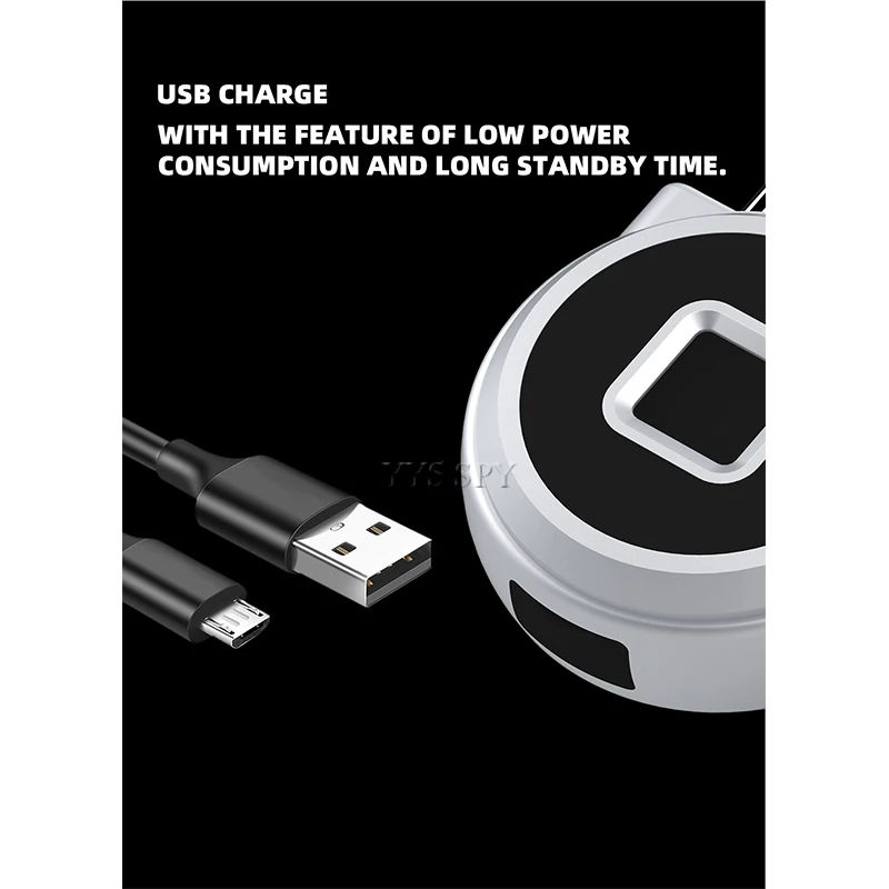 P10 бесключевая USB перезаряжаемая безопасная безопасность умный замок висячий