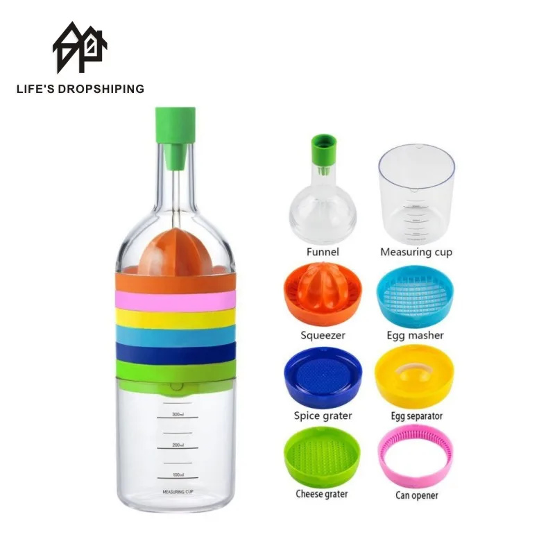 8 шт./компл. многофункциональная кухонная техника полезные кухонные инструменты