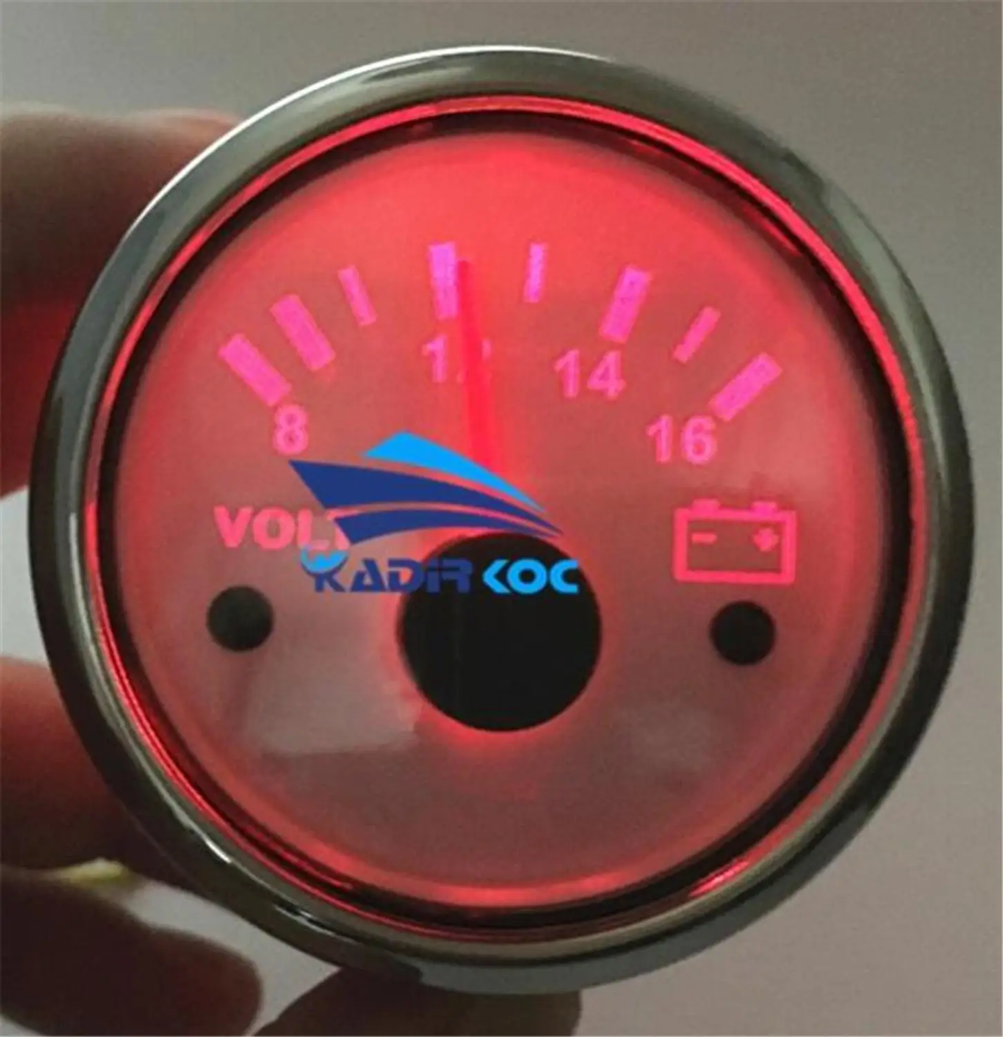 Измеритель напряжения 1 шт. вольтметр 8-16 В для яхты автомобиля дома грузовиков